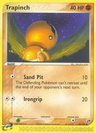 Trapinch 082/100/100 - Common - Reverse Holofoil