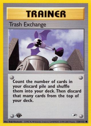 Trash Exchange 126/132/132 - Common - 1st Edition