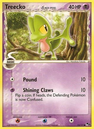 Treecko (Delta Species) 015/17 - Common