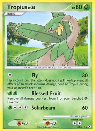 Tropius 052/111 - Uncommon
