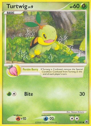 Turtwig (78) 078/100 - Uncommon