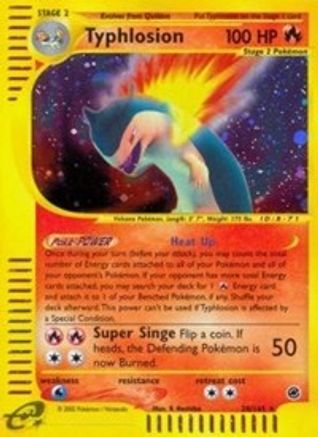 Typhlosion (28) 028/165 - Holo Rare - Holofoil
