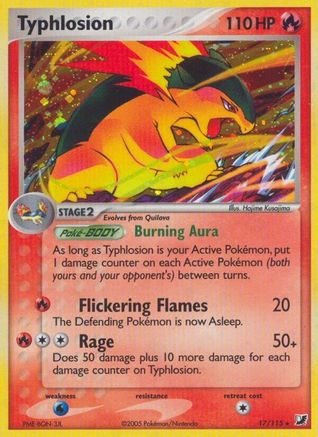 Typhlosion 017/115 - Holo Rare - Holofoil