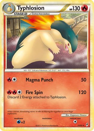 Typhlosion 035/95 - Rare
