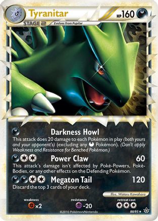 Tyranitar (Prime) 088/95 - Ultra Rare - Holofoil