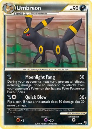 Umbreon 010/90/90 - Holo Rare - Holofoil