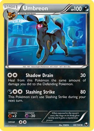Umbreon (60) 060/108/108 - Uncommon