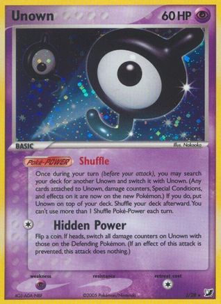 Unown (J) 00J/115 - Holo Rare - Holofoil