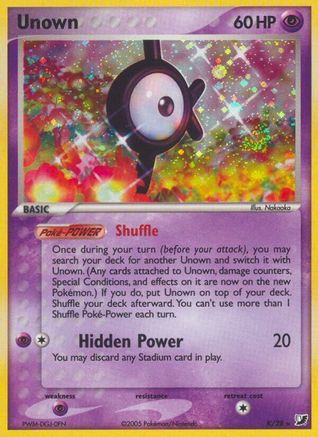 Unown (K) 00K/115 - Holo Rare - Holofoil