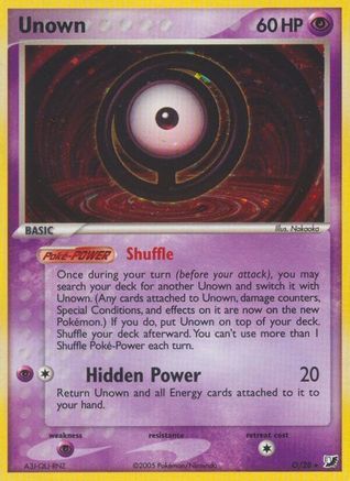Unown (O) 00O/115 - Holo Rare - Holofoil