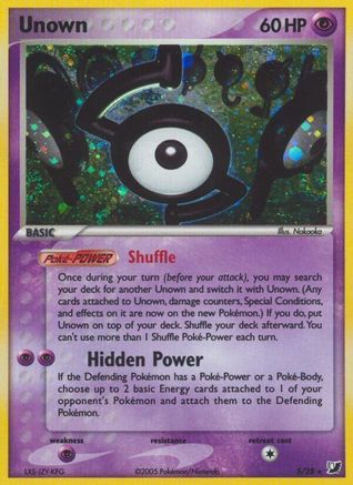 Unown (S) 00S/115 - Holo Rare - Holofoil