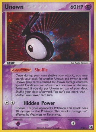 Unown (T) 00T/115 - Holo Rare - Holofoil