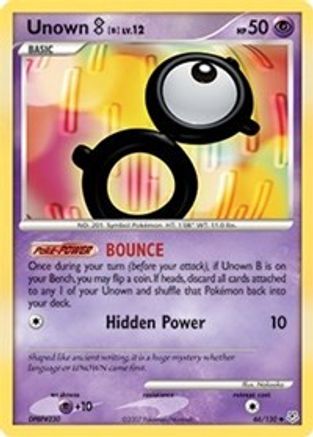 Unown [B] 066/130/130 - Uncommon