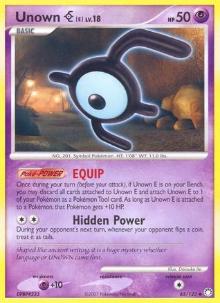 Unown [E] 065/123 - Uncommon