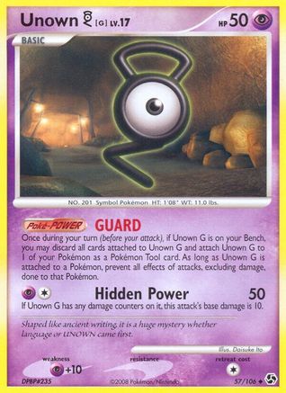 Unown [G] 057/106/106 - Uncommon