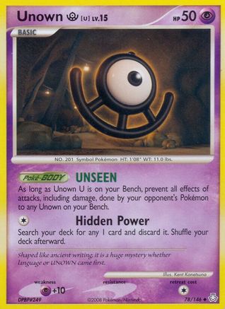 Unown (U) 078/146 - Uncommon