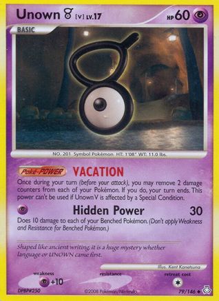 Unown (V) 079/146 - Uncommon