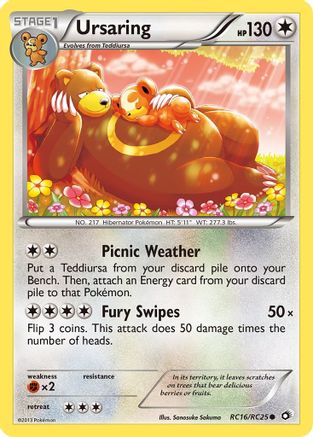Ursaring RC16/RC25/113 - Common - Holofoil