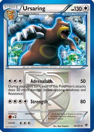 Ursaring (Team Plasma) 076/101/101 - Uncommon
