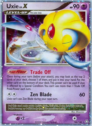Uxie LV.X 146/146 - Ultra Rare - Holofoil