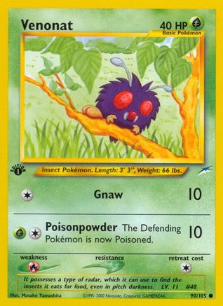 Venonat 090/105/105 - Common - Unlimited