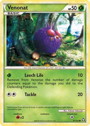 Venonat 081/102 - Common