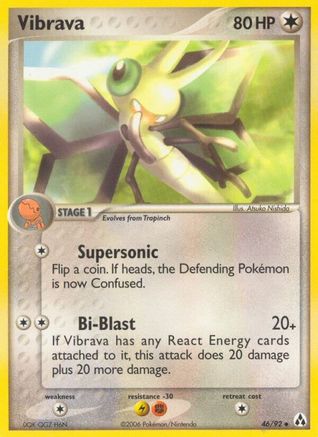 Vibrava 046/92 - Uncommon - Reverse Holofoil