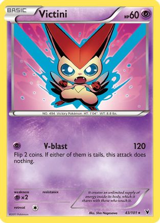 Victini (43) 043/101 - Rare