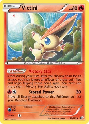 Victini 023/113/113 - Holo Rare - Holofoil