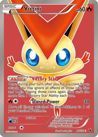 Victini (98 Full Art) 098/101 - Ultra Rare - Holofoil
