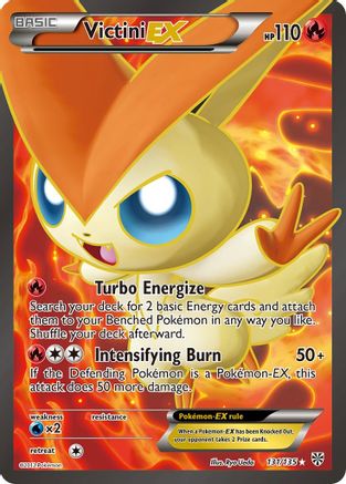 Victini EX (131 Full Art) 131/135 - Ultra Rare - Holofoil
