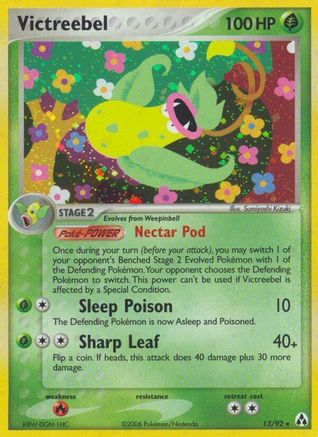 Victreebel 013/92 - Holo Rare - Holofoil