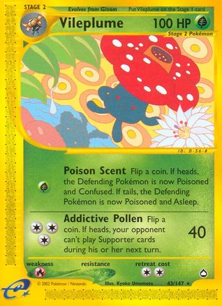 Vileplume 043/147 - Rare