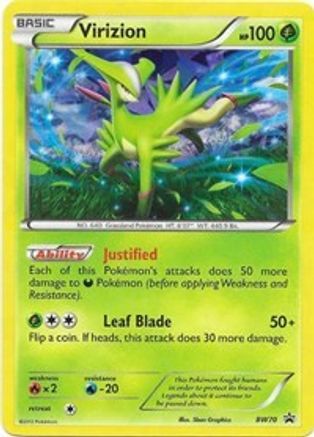 Virizion BW70/101 - Promo - Holofoil