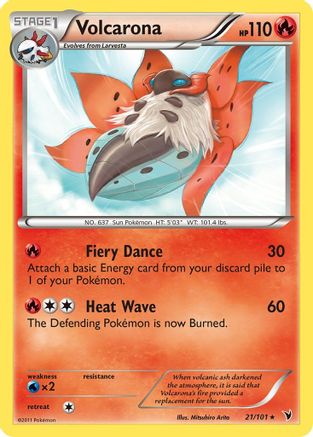Volcarona 021/101 - Rare