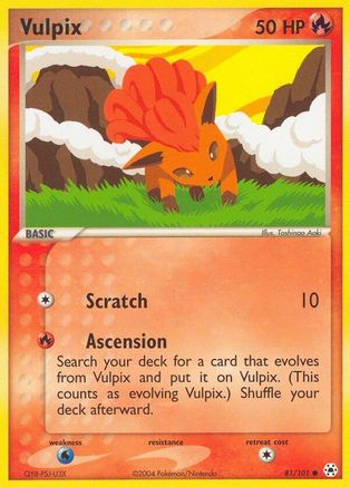 Vulpix 081/101/101 - Common