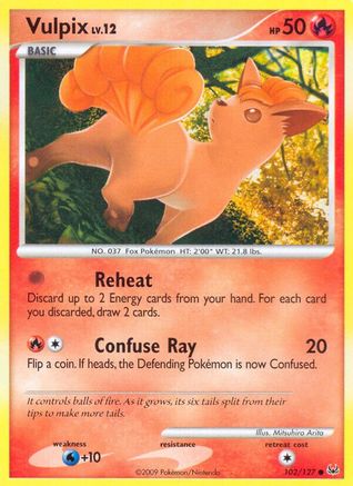 Vulpix 102/127/127 - Common