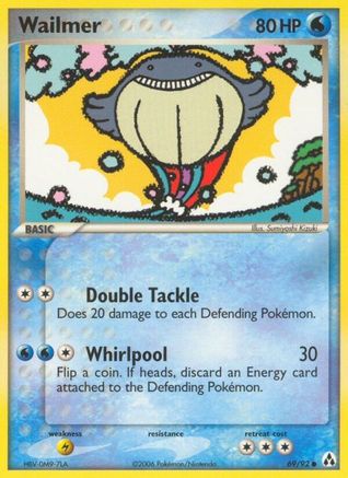 Wailmer 069/92/92 - Common - Reverse Holofoil
