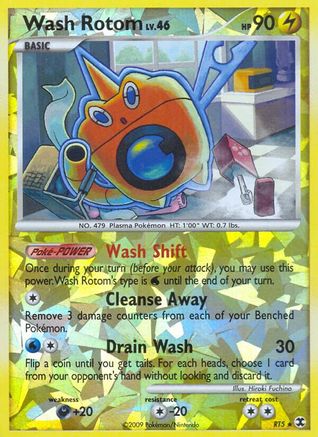 Wash Rotom RT5/111 - Ultra Rare - Reverse Holofoil