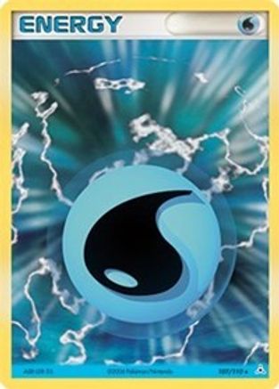 Water Energy 107/110/110 - Holo Rare - Holofoil
