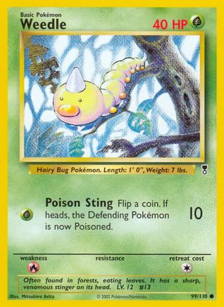 Weedle 099/110/110 - Common