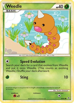 Weedle 069/95 - Common