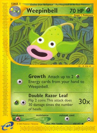 Weepinbell 065/147 - Uncommon