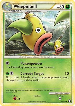 Weepinbell 053/102 - Uncommon
