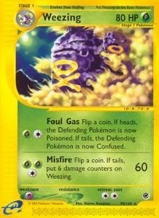 Weezing (70) 070/165/165 - Rare