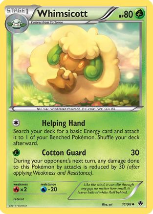 Whimsicott (11) 011/98 - Uncommon