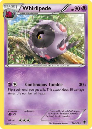 Whirlipede 052/146 - Uncommon