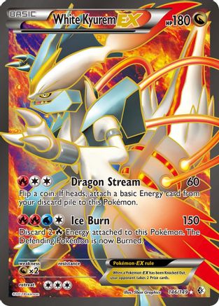 White Kyurem EX (146 Full Art) 146/149 - Ultra Rare - Holofoil