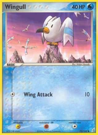 Wingull 070/100/100 - Common - Reverse Holofoil