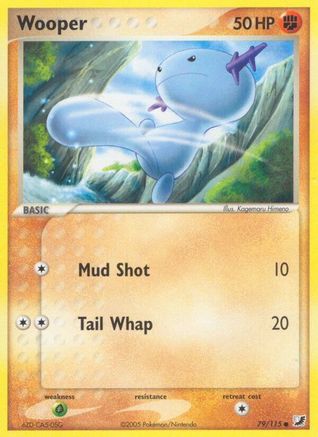 Wooper 079/115/115 - Common - Reverse Holofoil